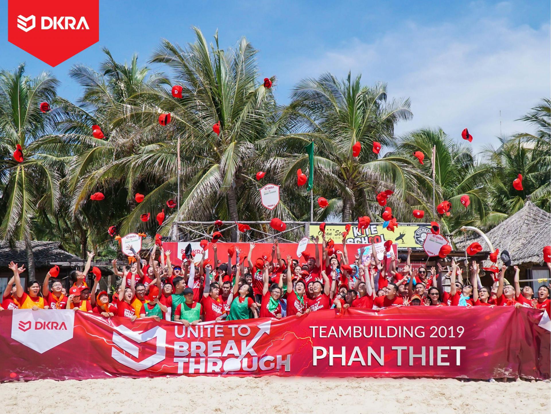 DKRA VIETNAM ĐOÀN KẾT ĐỂ BỨT PHÁ TRONG HÀNH TRÌNH TEAMBUILDING 2019